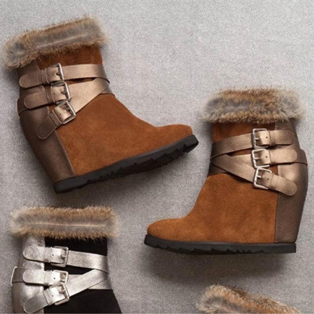 New Suede Booties - image 1